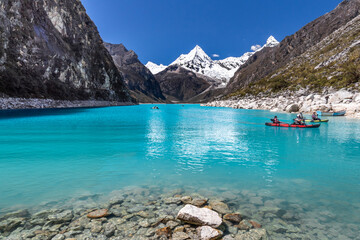 The Surreal Blues of Laguna Parón - Peru © Renato