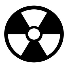 PNG nuclear flat icon, transparent background © Rawpixel.com