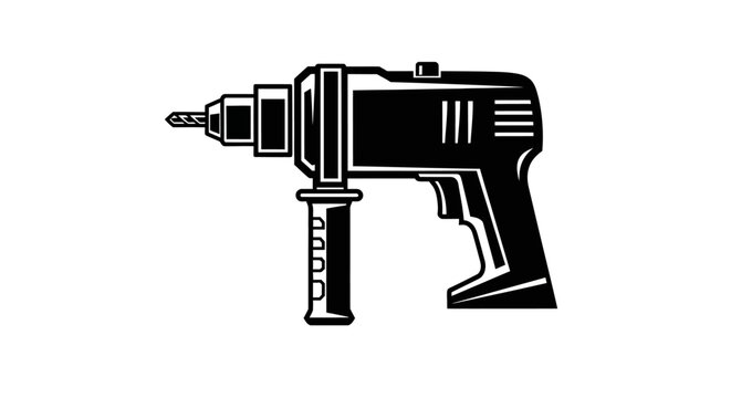 Electric drill tool for drilling holes.