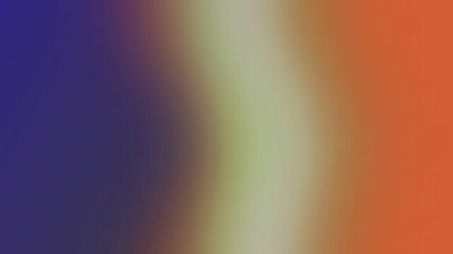 A seamless, fluid gradient displays a captivating blend of deep indigo transitioning into a pale luminous yellow and culminating in a vibrant fiery orange, creating a dynamic visual tapestry