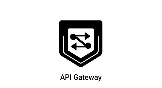 API Gateway Logo Design Template.