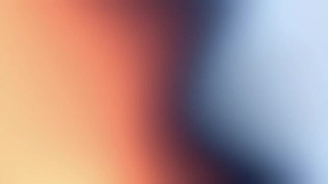 Soft gradient of warm peach and cool blue tones, creating a serene and abstract background.