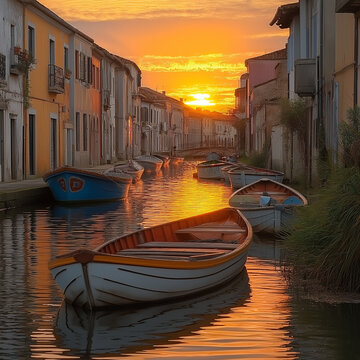 canal in venice italy