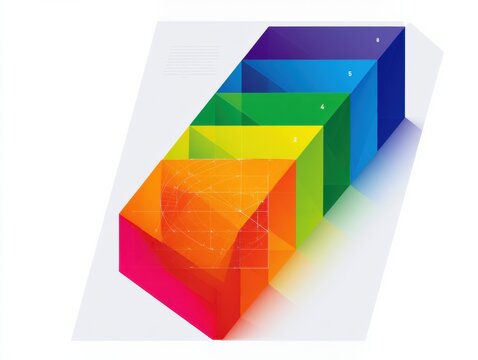 This colorful diagram presents various types of angles including acute, right, obtuse, straight, and reflex for educational purposes.