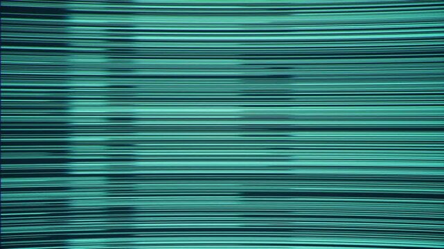 Video signal Defects and Interference. Non-working horizontal lines camera Static background. TV, computer, transmission noise malfunction effect. Technology, hack. No signal CCTV system. 4K Loop.