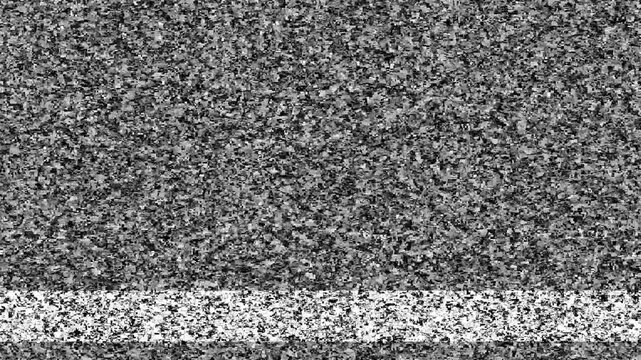no signal old TV background. Television screen error. color bars technical problems, white noise. TV Distortion and Flickering Animation. on Black Background and features 4k Motion graphics video