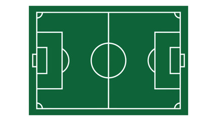 Soccer Field Vector Illustration © Naswi