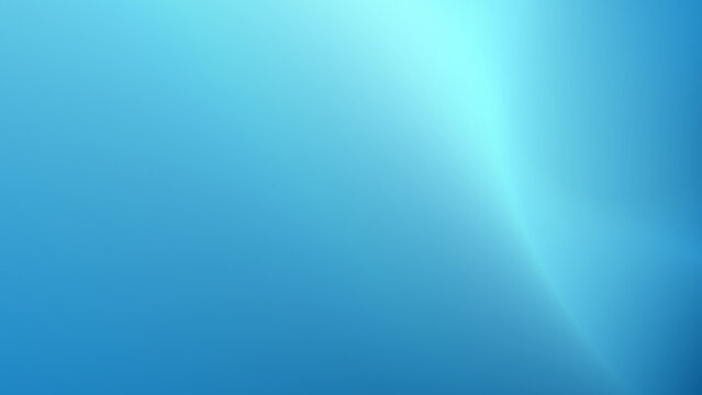 Smooth gradient blue and cyan blend abstract background design