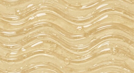 Fototapeta premium Abstract golden wave background with shimmering highlights.
