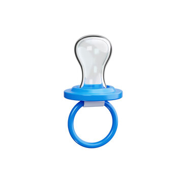 pacifier 3d render icons