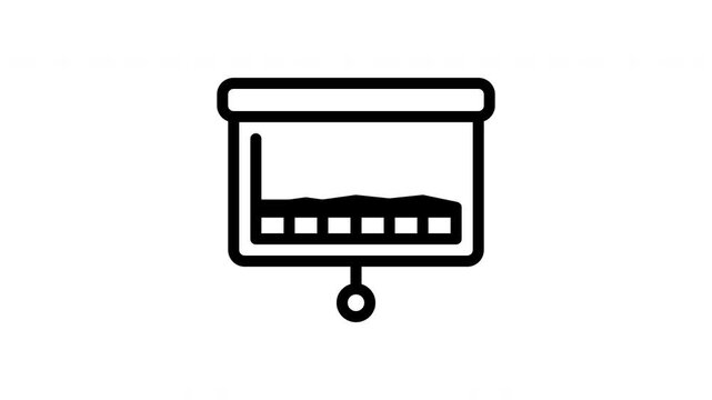 presentation minimalist stroke animation