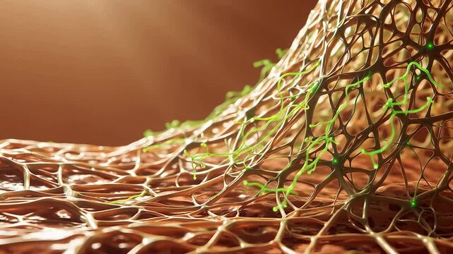 Neural Growth Cone Filopodia Navigate Extracellular Matrix