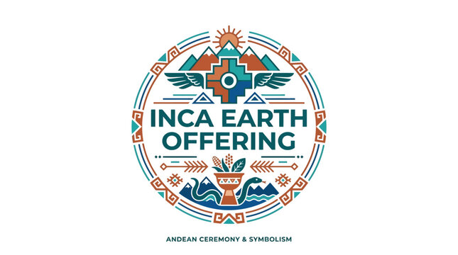 Inca Earth Offering Symbolism Andean Culture