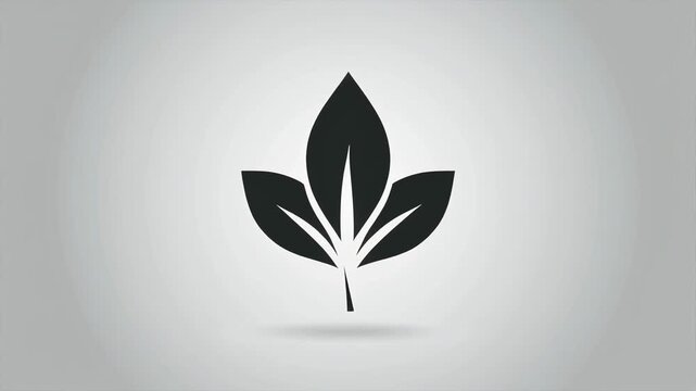 Stylized leaflet