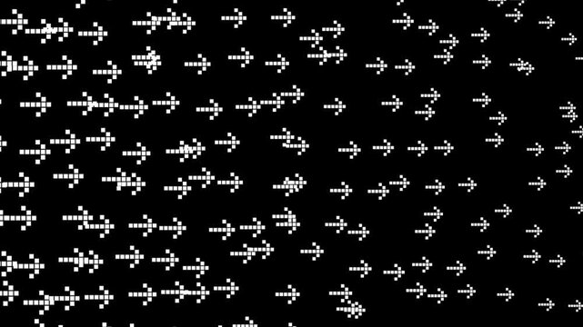 arrow motion background. abstract arrow motion video background