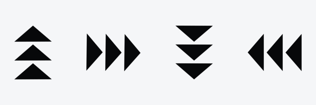 Arrow swipe icon style symbol signs, stories design blogger, scroll pictogram. Arrow up. Swipe up, set of buttons for social media . EPS 10 .