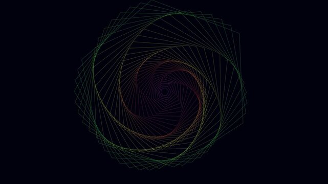 geometric interference bloom 3d