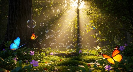 Forest Sunbeam Butterflies