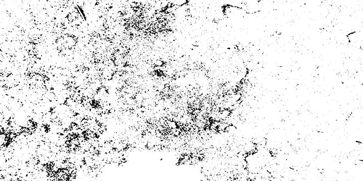 Damage distress wall concrete aged chalk ink rust crack urban dirty grunge splatter background.