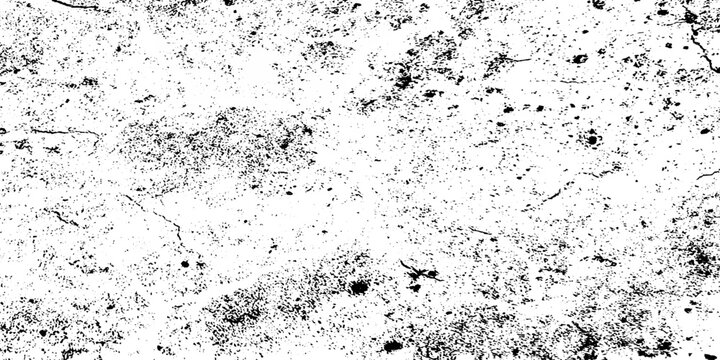 Damage distress wall concrete aged chalk ink rust crack urban dirty grunge splatter background.