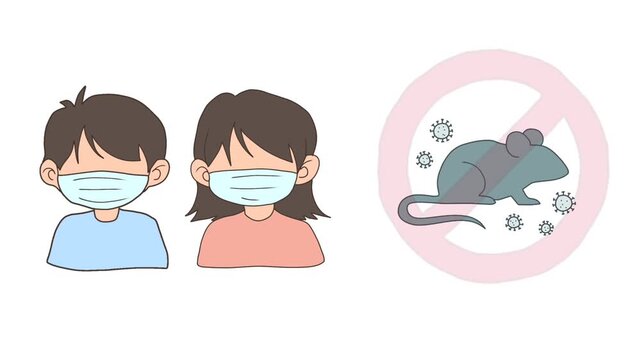 Hanta Virus Prevention with Children Wearing Masks and Rat Control