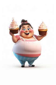 Dessert smiling food cake.
