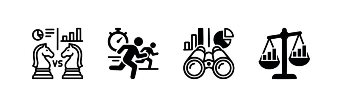 Electronic Data Interchange and Network File Transfer Outline Icon