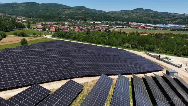 Solar power plants are increasingly present in Bosnia and Herzegovina