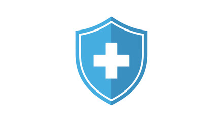 Fototapeta premium Medical Health Shield Icon