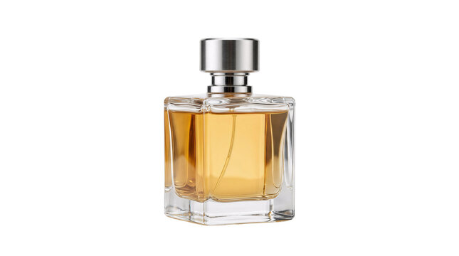 perfume bottle isolated on white