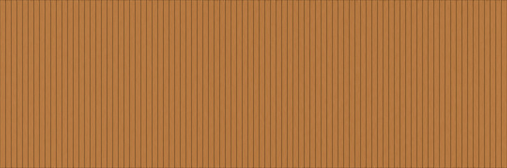 Fototapeta premium Brown wooden texture with vertical lines on a colored background