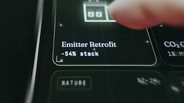 Data for Emitter Retrofit with a - 54 percent stack