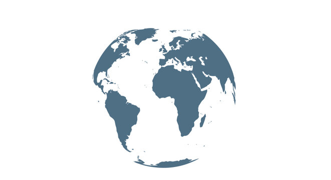 Globe Earth Planet World Map.