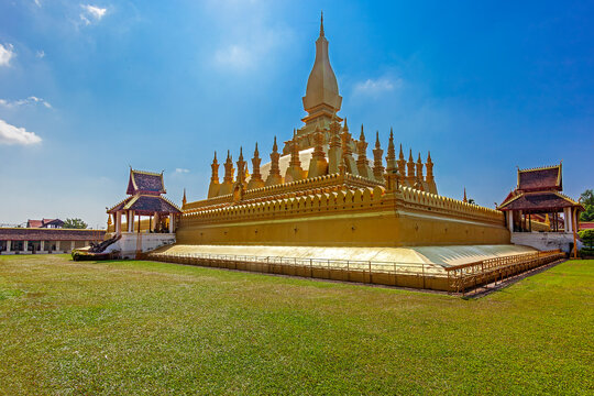 Pha That Luang, Vientiane, Laos