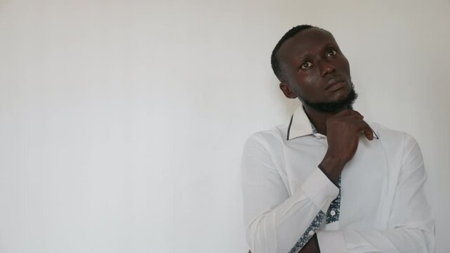 Selfassured man adjusting his formal outfit. Composed gentleman preparing confidently for intimate meeting. Selfpossessed gentleman in formal dress calmly getting ready for romantic appointment