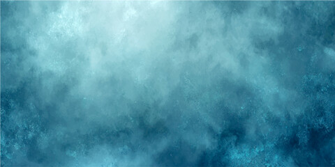 Obraz premium Frozen abstract background with cool blue and white tones, resembling ice or mist, creating a tranquil and cold atmosphere.