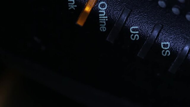 Internet router indicators, communication, internet, and television devices, Wi-Fi indicator
