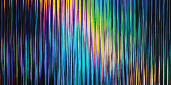 Abstract rainbow iridescent vertical light streaks background with abstract vertical background spectrum iridescent gradient colorful artistic wallpaper fluorescent refraction creative