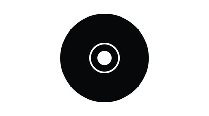 chaga mushroom silhouette on white background fungus black circle ring natural organic © lamia