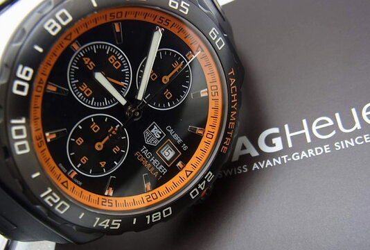 【TAG HEUER】タグホイヤー_フォーミュラ1_クロノグラフ_CAU2012_機械式時計