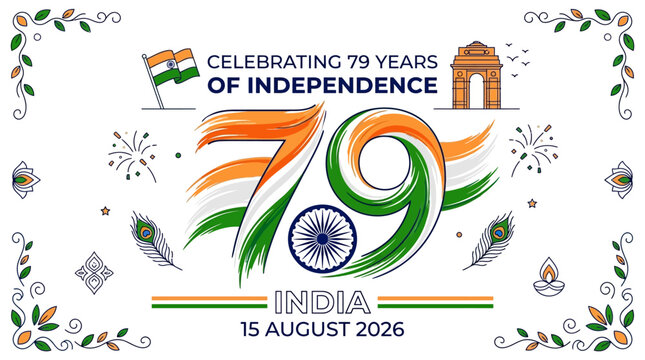 Celebrating India's 79th Independence Day with Festivities