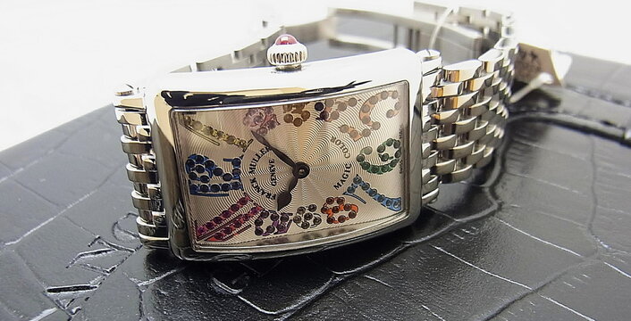 【 FRANCK MULLER】フランクミュラー_ ロングアイランド _マジックカラー_ 952QZ _腕時計