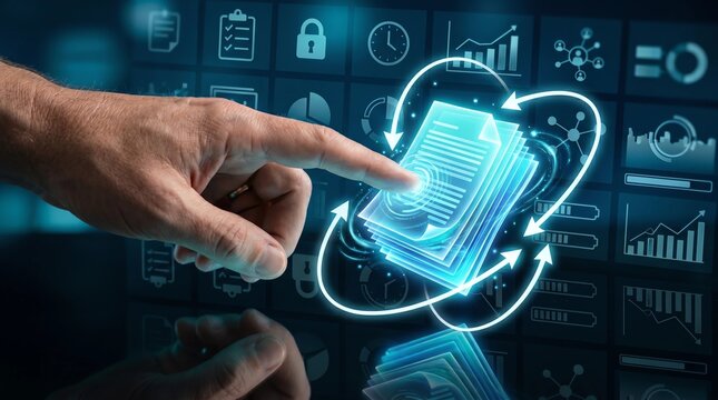 Document Management System DMS, Secure Business File Database and Digital Records Management