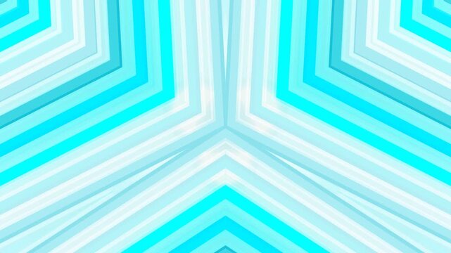 Vibrant turquoise chevron pattern on white background