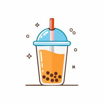 Bubble Tea Drink Icon