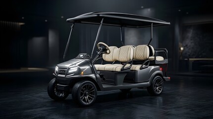 Luxury Electric Golf Cart for Scenic Rides and Comfortable Transportation