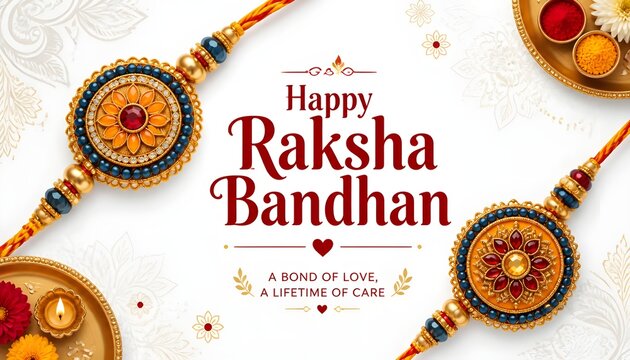 indian culture, rakhi greeting card, decorative rakhi invitation, rakhi floral background