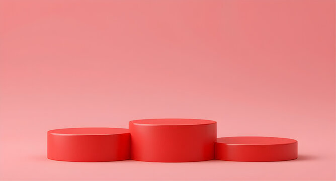 red, redpodiumbackground, podium, premium, luxury, stage, pedestal, showcase, display, elegant, glamour, productdisplay, presentation, background, vector, illustration, design