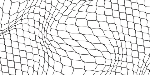 Mesh texture for fishing nets. Seamless pattern for sportswear or soccer goal, volleyball net, basketball hoop, hockey, athletics. © Ubay