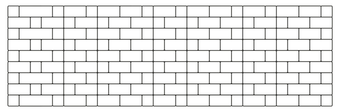 Brick wall seamless pattern. Brick wall background